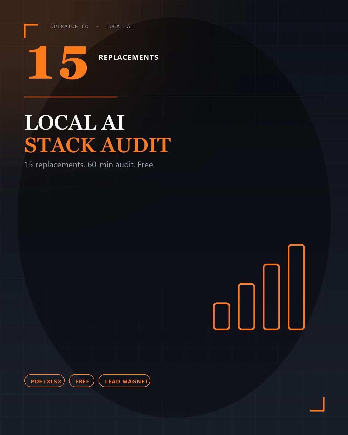 The Local AI Stack Audit cover