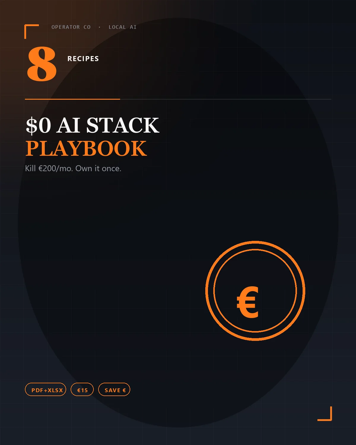 The $0 AI Stack Playbook cover